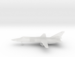 Sukhoi Su-24 Fencer (spread wings) in Clear Ultra Fine Detail Plastic: 6mm