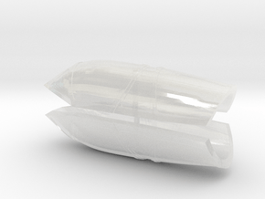 Soko G-2 Galeb in Clear Ultra Fine Detail Plastic: 1:64 - S