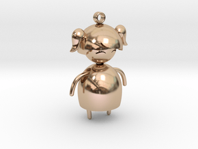 My Little Doll - One in 14k Rose Gold Plated Brass