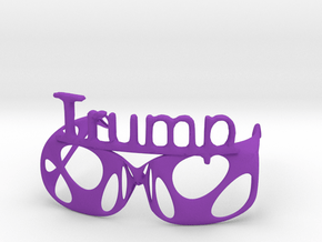 Hiding glasses.. Become famous! in Purple Processed Versatile Plastic