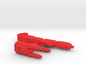 TF Legacy Humble Origins Prime Weapon set in Red Smooth Versatile Plastic