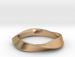 Dynamic Triangle band All Sizes in Polished Bronze: 12.5 / 67.75