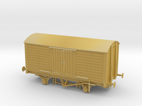 LB&SCR D1433 van (short spring version) 00 gauge in Tan Fine Detail Plastic