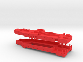 1/600 San Giorgio (D562) Superstructure in Red Smooth Versatile Plastic