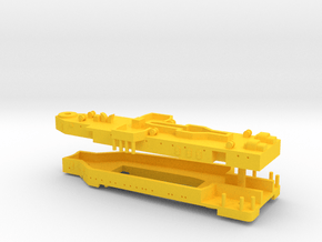 1/600 San Giorgio (D562) Superstructure in Yellow Smooth Versatile Plastic
