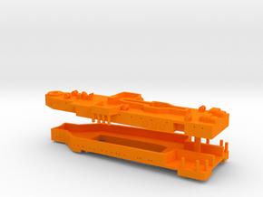 1/600 San Giorgio (D562) Superstructure in Orange Smooth Versatile Plastic