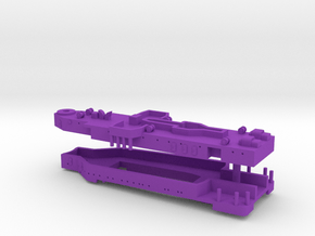 1/600 San Giorgio (D562) Superstructure in Purple Smooth Versatile Plastic