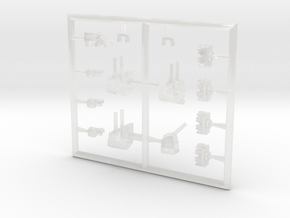 1/600 San Giorgio (D562) Fittings in Clear Ultra Fine Detail Plastic