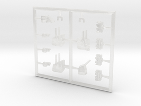 1/700 San Giorgio (D562) Fittings in Clear Ultra Fine Detail Plastic