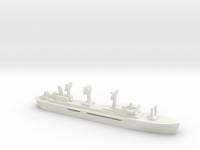 1/1250 Scale USNS Hoyt S. Vandenberg, T-AGM-9 in White Natural Versatile Plastic