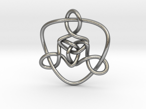 Celtic Knots 01 (small) in Natural Silver