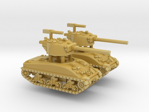 M4A1(76)W Sherman in Tan Fine Detail Plastic: 6mm