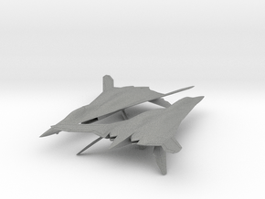 F/A-19A "Triakis" Stealth Fighter in Gray PA12: 6mm