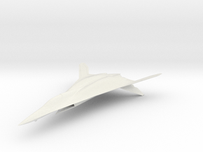 F/A-19A "Triakis" Stealth Fighter in White Natural Versatile Plastic: 1:100