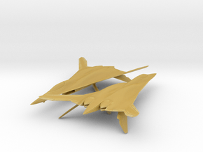 F/A-19A "Triakis" Stealth Fighter in Tan Fine Detail Plastic: 1:300
