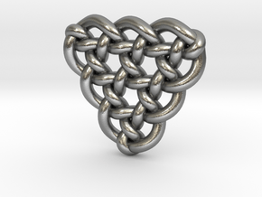 Celtic Knots 10 (small) in Natural Silver