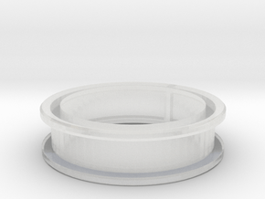 Base ring for inlay All sizes, Multisize in Clear Ultra Fine Detail Plastic: 7.5 / 55.5