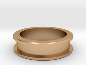 Base ring for inlay All sizes, Multisize in Polished Bronze: 7.5 / 55.5
