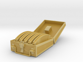 1/6 ammo box for 31M Solothurn open in Tan Fine Detail Plastic