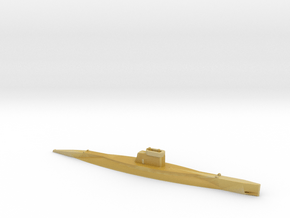 1/700 Scale Norwegian B-Class Submarine Waterline in Tan Fine Detail Plastic