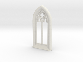 Medieval Window in White Natural Versatile Plastic