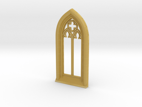 Medieval Window in Tan Fine Detail Plastic