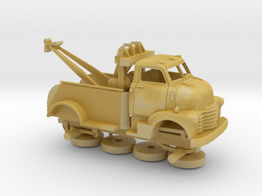 1/64 1949 Chevy COE TowTruck Kit in Tan Fine Detail Plastic