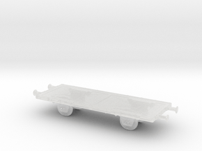 1/200th scale L type freight car in Clear Ultra Fine Detail Plastic