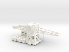 1/200th scale Harbour Crane in White Smooth Versatile Plastic