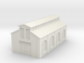 1/200th scale Old warehouse I. in White Natural Versatile Plastic