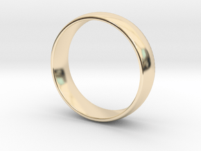 Round Edge Ring in 14K Yellow Gold: 6 / 51.5