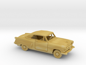 1/87 1953 Ford Crestline Closed Convertible Kit in Tan Fine Detail Plastic