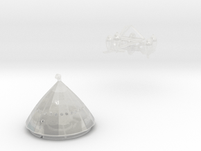 R101 Fine Detail Parts kit in Clear Ultra Fine Detail Plastic: 1:600