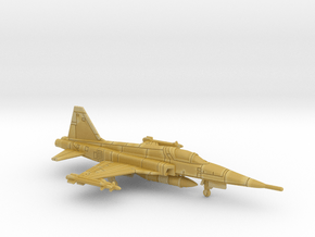 F-5E Tiger II (Loaded) in Tan Fine Detail Plastic: 1:200