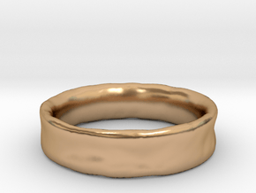 Textured band All Sizes, Multisize in Polished Bronze: 11 / 64