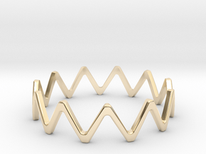 triangle band all sizes, multisize in 14K Yellow Gold: 13 / 69