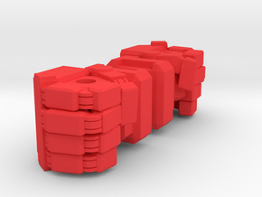 TF Legacy Big Hand set for Junk Robot or Combiner in Red Smooth Versatile Plastic: Small