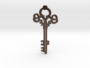 Key in Polished Bronze Steel