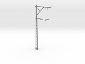 VR Stanchion 76mm (Standard) 1:87 Scale in Gray PA12