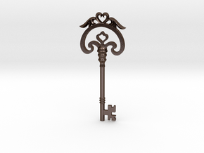 Key in Polished Bronze Steel