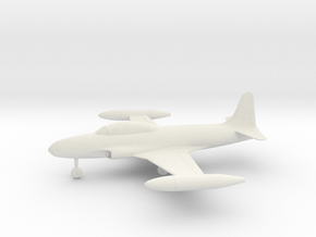 Lockheed T-33 Shooting Star in White Natural Versatile Plastic: 1:64 - S