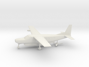 Cessna 208B Grand Caravan in White Natural Versatile Plastic: 1:64 - S
