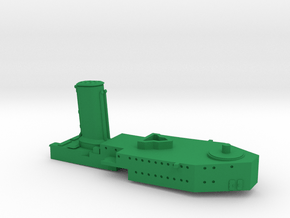 1/700 USS Pensacola (1939) Forward Superstructure in Green Smooth Versatile Plastic