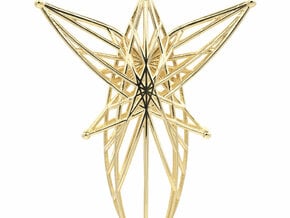Nature Spirit Pendant in Polished Brass