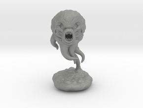 Polypus Demon miniature model fantasy game dnd rpg in Gray PA12