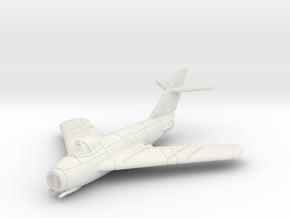 1/200 Mikoyan-Gurevich MiG-17 in White Natural Versatile Plastic