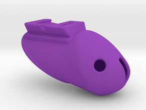 X3s Classic L= 60mm (2 3/8 inches) in Purple Smooth Versatile Plastic: Extra Small