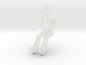 Fantastic Voyage - Bill - Seated - 1.32 in Clear Ultra Fine Detail Plastic