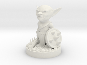 Goblin support free simple in White Natural Versatile Plastic