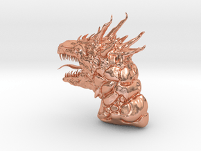 dragon in Natural Copper: Medium